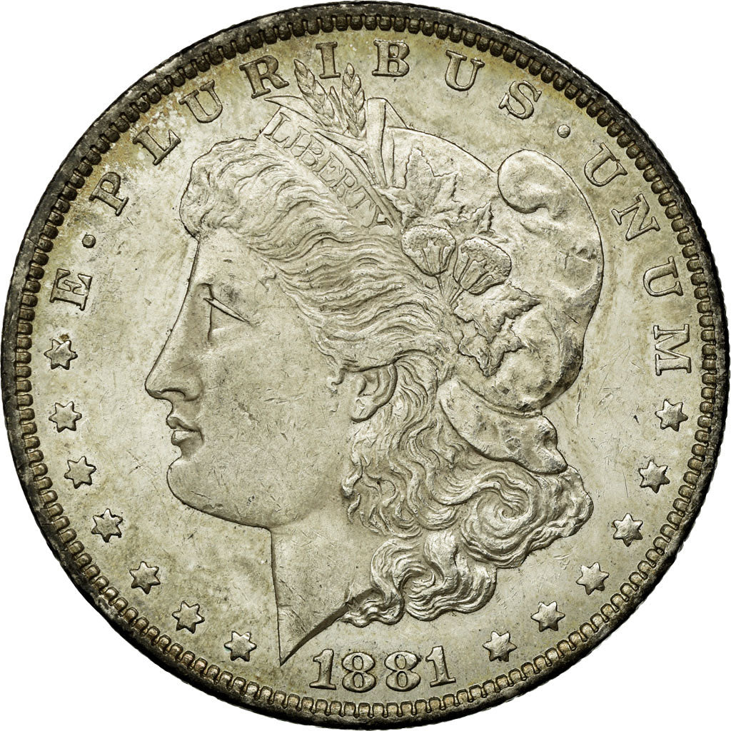 Monnaie, États-Unis, Morgan Dollar, Dollar, 1881, U.S. Mint, New Orleans, SUP