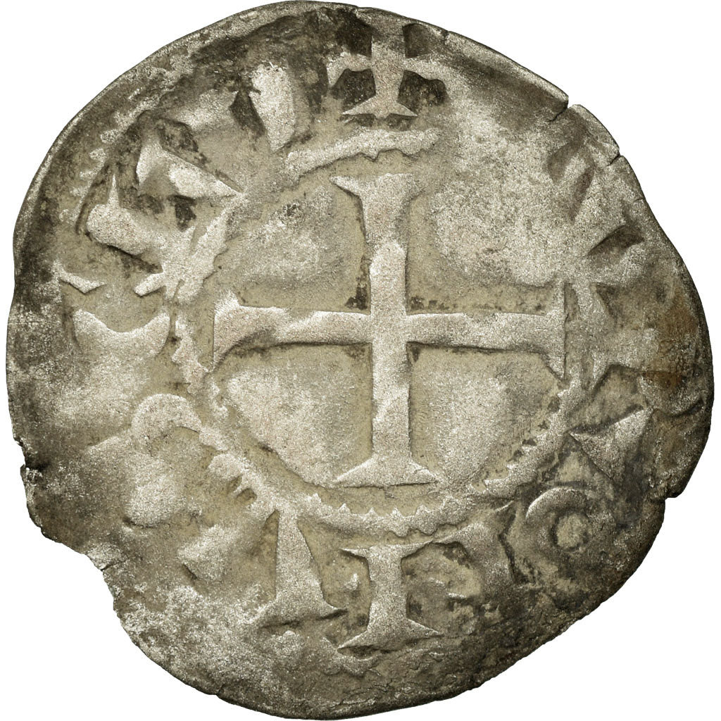 Munten, Frankrijk, Touraine, Denarius, Saint-Martin de Tours, FR+, Zilver