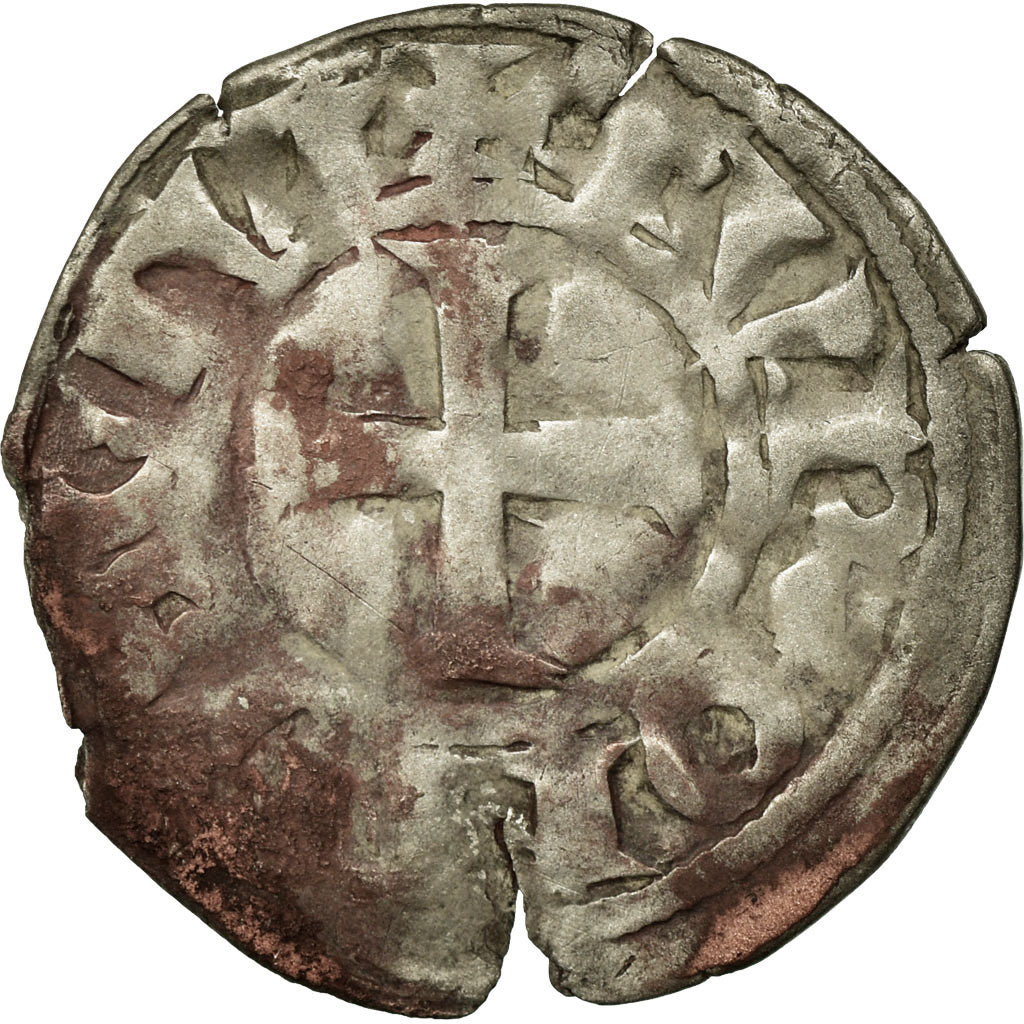 Munten, Frankrijk, Touraine, Denarius, Saint-Martin de Tours, FR, Zilver