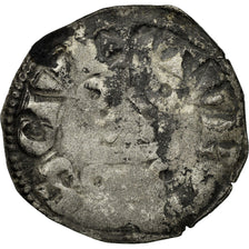 Moeda, França, Louis VIII-IX, Denier Tournois, VF(20-25), Lingote, Duplessy:188
