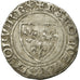 Coin, France, Charles VI, Blanc Guénar, Uncertain Mint, Variety, VF(30-35)