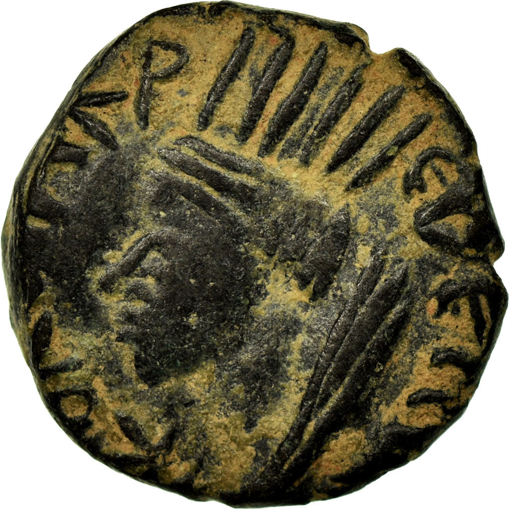 Coin, Mesopotamia, Elagabalus, Bronze Æ, 218-222, Edessa, EF(40-45), Bronze