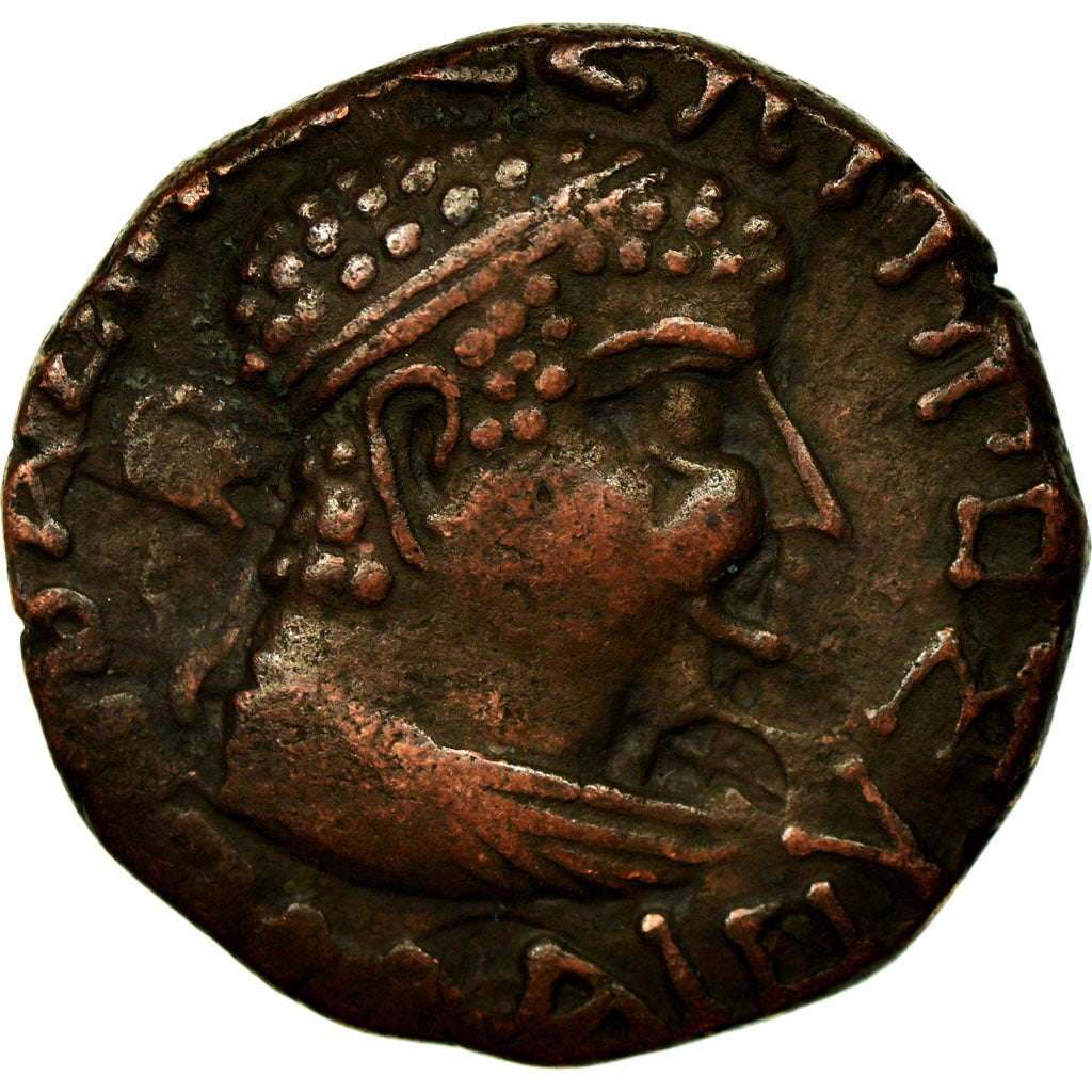 Coin, Baktrian Kingdom, Hermaios, Tetradrachm, EF(40-45), Bronze