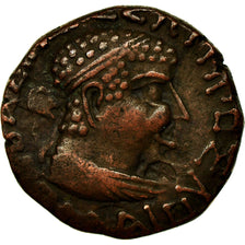 Coin, Baktrian Kingdom, Hermaios, Tetradrachm, EF(40-45), Bronze