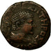 Coin, Baktrian Kingdom, Hermaios, Tetradrachm, EF(40-45), Bronze
