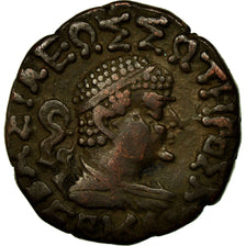 Coin, Baktrian Kingdom, Hermaios, Tetradrachm, EF(40-45), Bronze