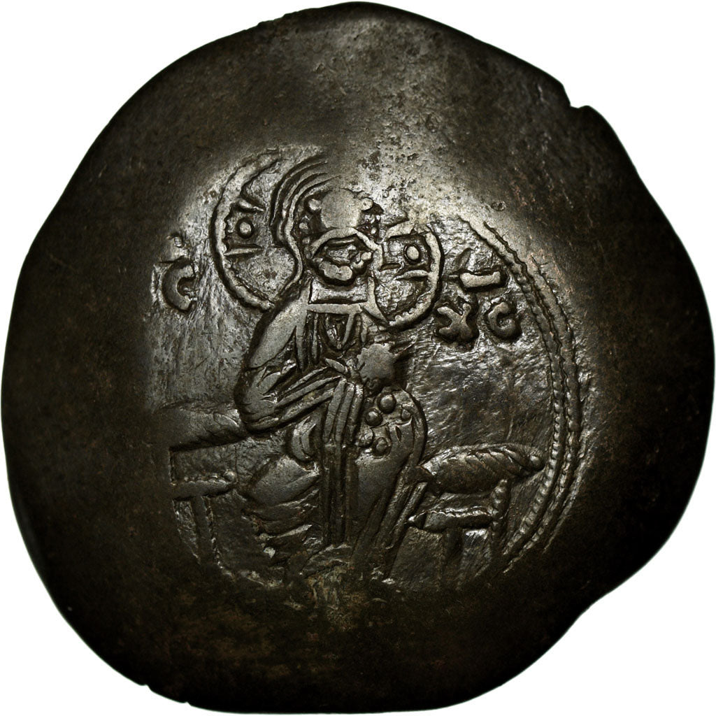 Coin, Manuel I Comnenus, Aspron trachy, Constantinople, AU(50-53), Billon