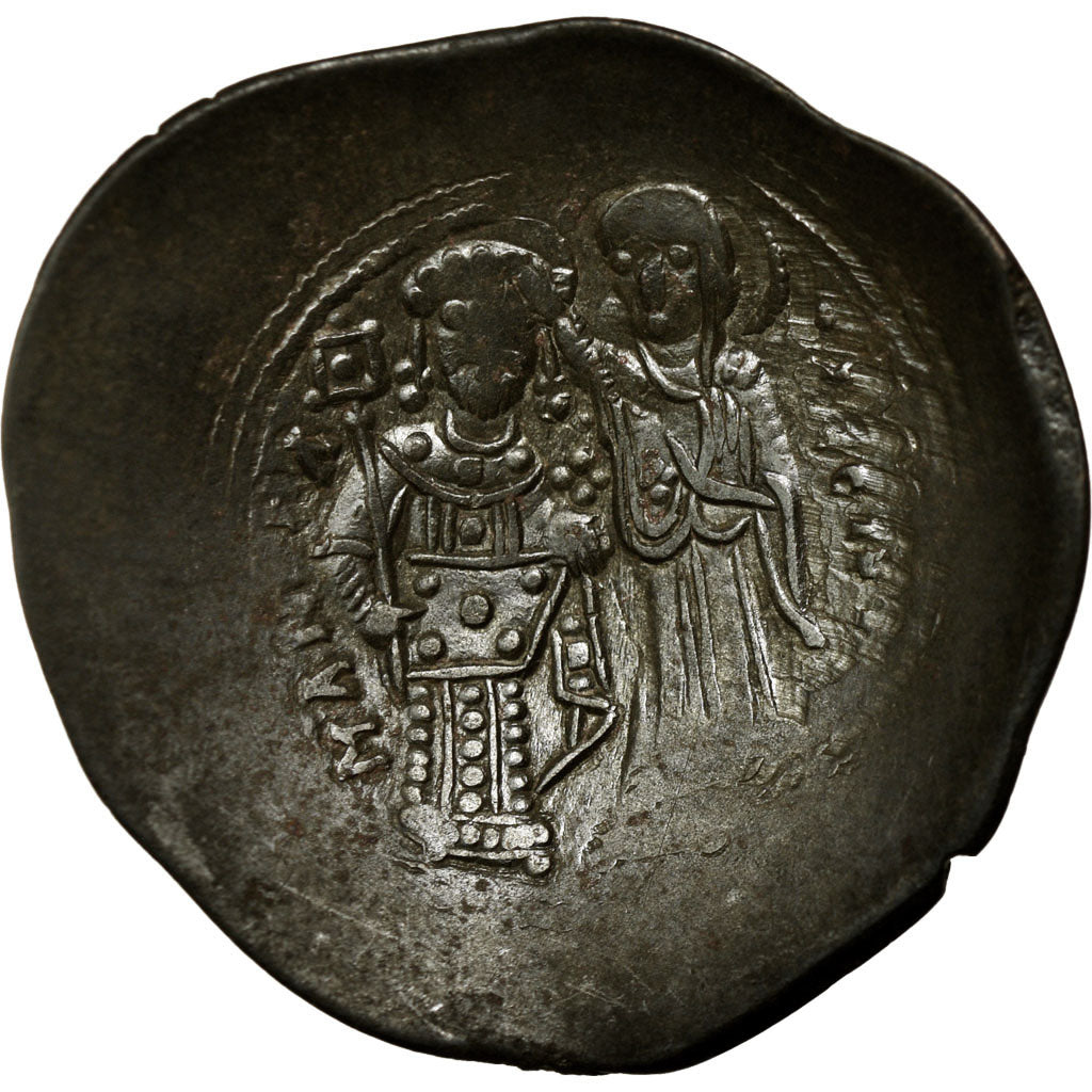 Coin, Manuel I Comnenus, Aspron trachy, Constantinople, AU(50-53), Billon