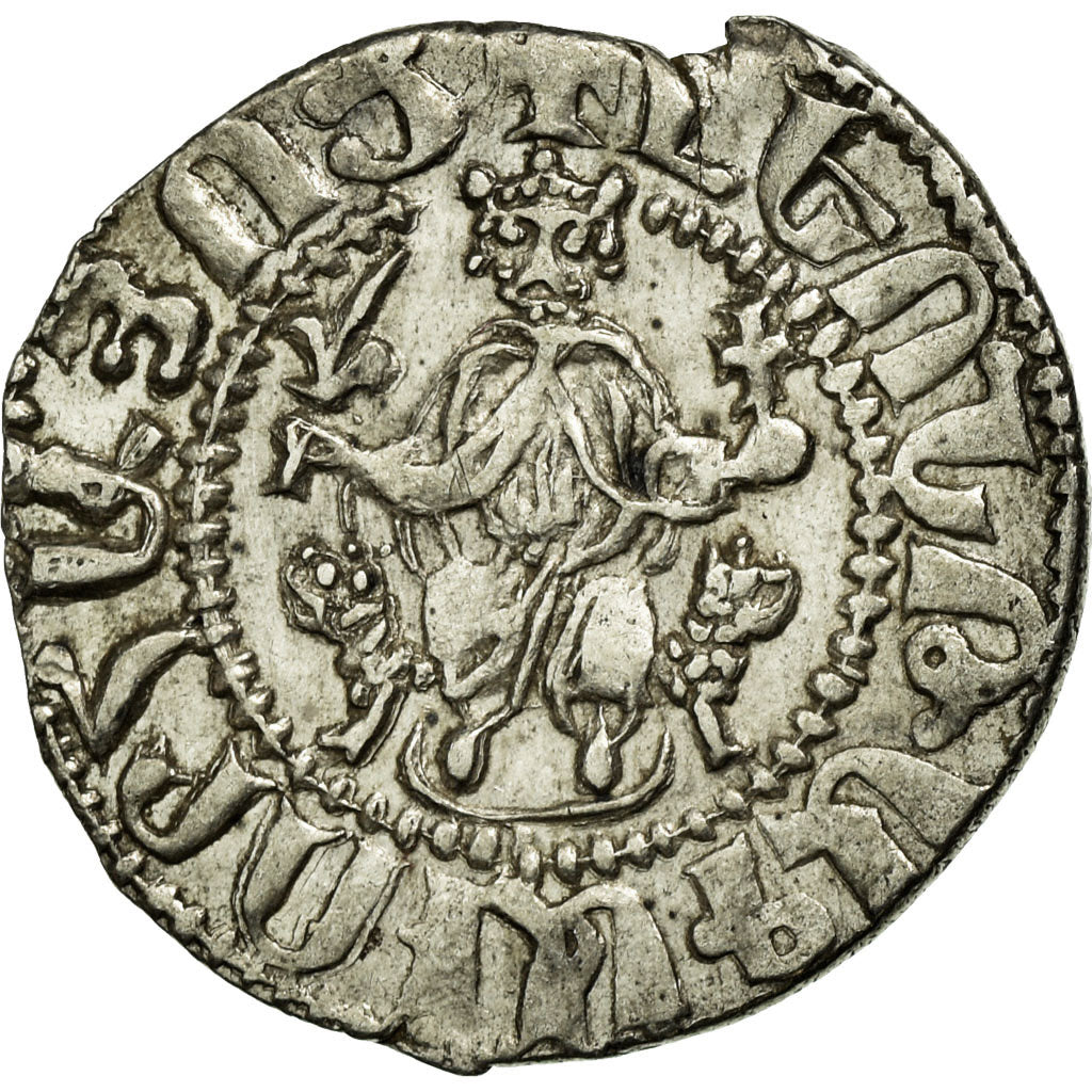 Coin, Armenia, Leon I, Tram, 1198-1219 AD, Sis, AU(50-53), Silver