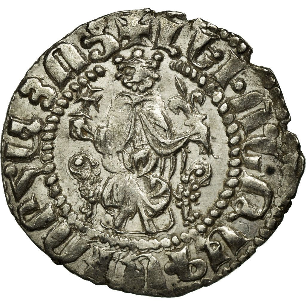 Coin, Armenia, Leon I, Tram, 1198-1219 AD, Sis, AU(50-53), Silver
