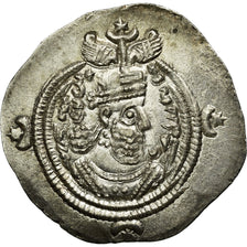 Monnaie, Royaume Sassanide, Chosroès II, Drachme, AY (Eran-xwarrah-Shapur)