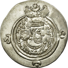Coin, Sasanian Kings, Khusrau II, Drachm, Darabgird, AU(55-58), Silver
