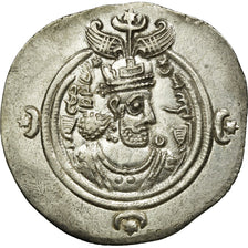Coin, Sasanian Kings, Khusrau II, Drachm, Darabgird, AU(55-58), Silver