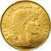 Coin, France, Marianne, 10 Francs, 1900, Paris, EF(40-45), Gold, KM:846