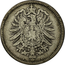 Coin, GERMANY - EMPIRE, Wilhelm I, Mark, 1873, Berlin, VF(20-25), Silver, KM:7
