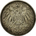 Coin, GERMANY - EMPIRE, Wilhelm II, Mark, 1907, Berlin, EF(40-45), Silver, KM:14