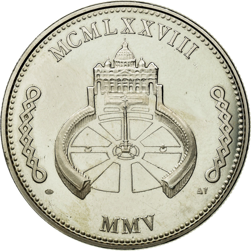 Vatikan, Medaille, Pape Jean Paul II, UNZ, Nickel