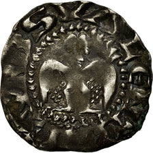 Monnaie, France, Dauphiné, Anonymes, Denier, Valence, TB+, Argent, Boudeau:1021