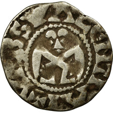 Coin, France, Dauphiné, Anonymous, Denarius, Valence, VF(30-35), Silver