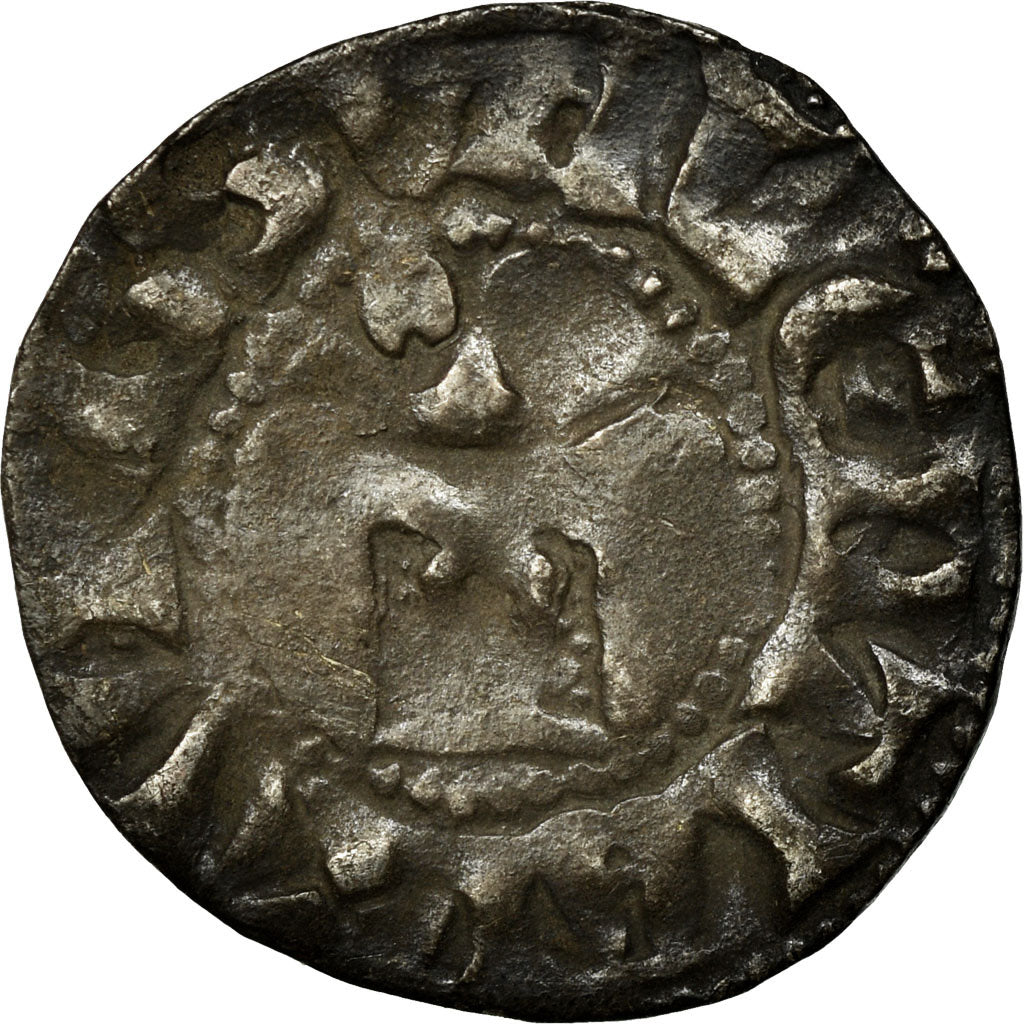 Coin, France, Dauphiné, Anonymous, Denarius, Valence, VF(20-25), Silver