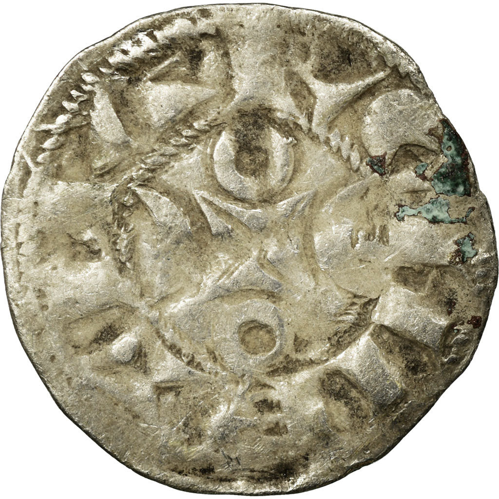 Münze, Frankreich, La Marche, Hugues IX, Denarius, S, Silber, Boudeau:437