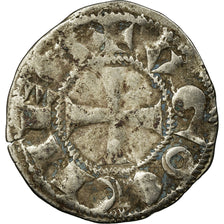 Monnaie, France, La Marche, Hugues IX, Denier, TB, Argent, Boudeau:437
