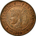 Monnaie, France, Cérès, 2 Centimes, 1889, Paris, TTB+, Bronze, KM:827.1