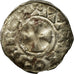 Coin, France, Auxerre, Anonymous, Denarius, VF(30-35), Silver, Boudeau:1730