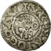 Münze, Frankreich, Anjou, Geoffroi II, Denarius, Angers, S+, Silber
