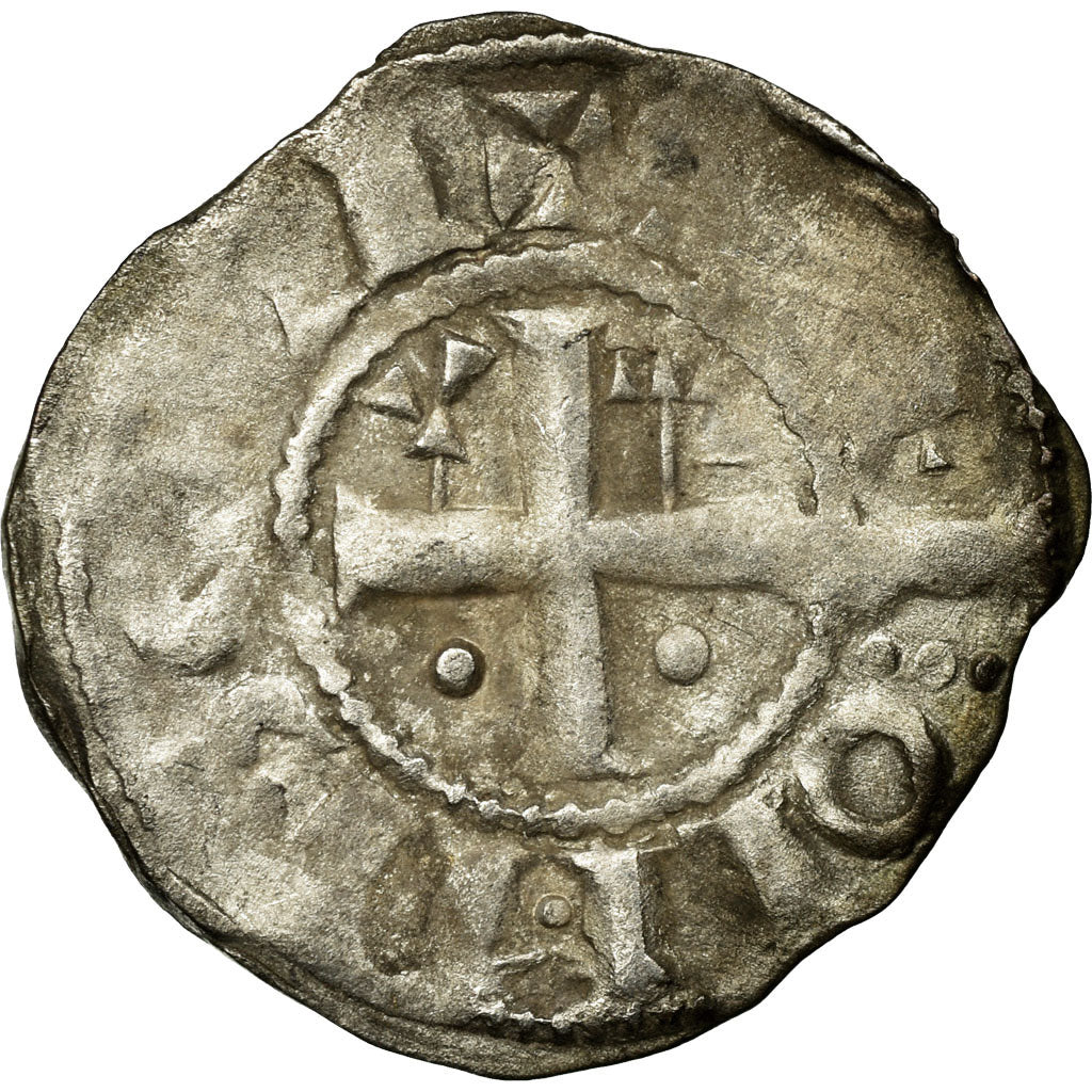 Coin, France, Champagne, Denarius, Provins et Sens, VF(30-35), Silver