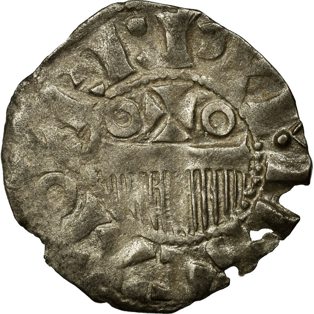 Coin, France, Champagne, Denarius, Provins et Sens, VF(30-35), Silver