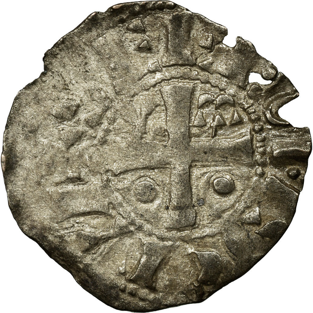 Coin, France, Champagne, Denarius, Provins et Sens, VF(30-35), Silver