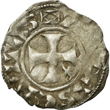 Coin, France, Champagne, Thibaut II, Denarius, Troyes, VF(30-35), Silver