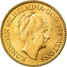 Münze, Niederlande, Wilhelmina I, 10 Gulden, 1926, UNZ+, Gold, KM:162