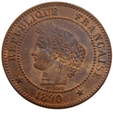 III ème République, 2 Centimes Cérès