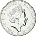 Moneta, Wielka Brytania, Elizabeth II, 5 Pounds - 2 Oz, 2017, MS(65-70), Srebro