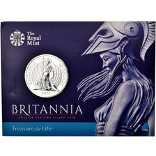 Coin, Great Britain, Elizabeth II, Britannia, 50 Pounds, 2015, MS(65-70), Silver