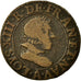 Monnaie, France, Louis XIII, Double Tournois, 1628, Paris, TB, Cuivre, CGKL:390