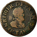 Coin, France, Henri IV, Double Tournois, 1610, Nantes, VF(20-25), Copper