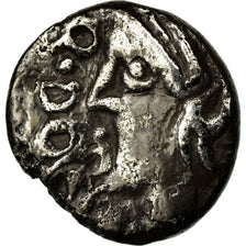 Coin, Sequani, Quinarius or Denarius Q.DOCI, VF(30-35), Silver, Delestrée:3245