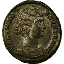 Monnaie, Fausta, Follis, 326, Trèves, SUP+, Bronze, RIC:484