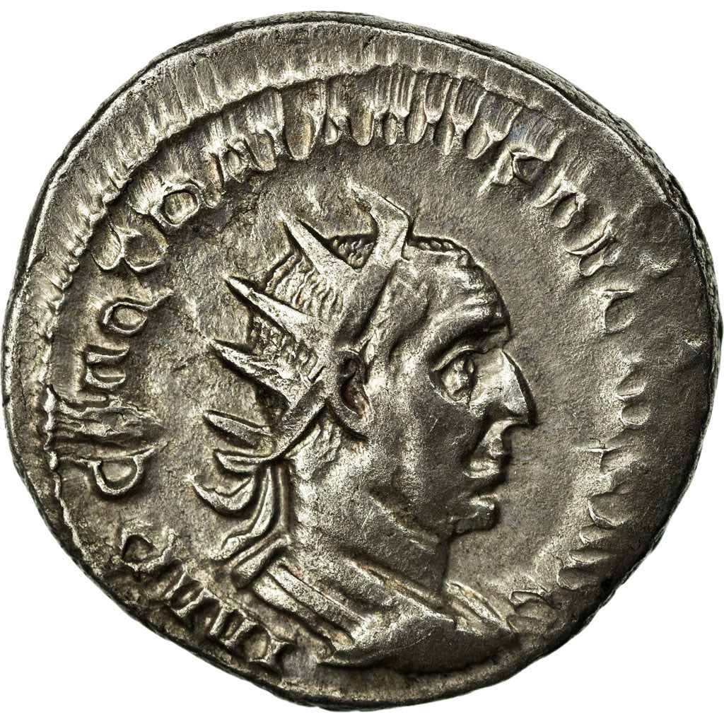 Coin, Trajan Decius, Antoninianus, 249-250, Rome, AU(50-53), Billon, RIC:11b