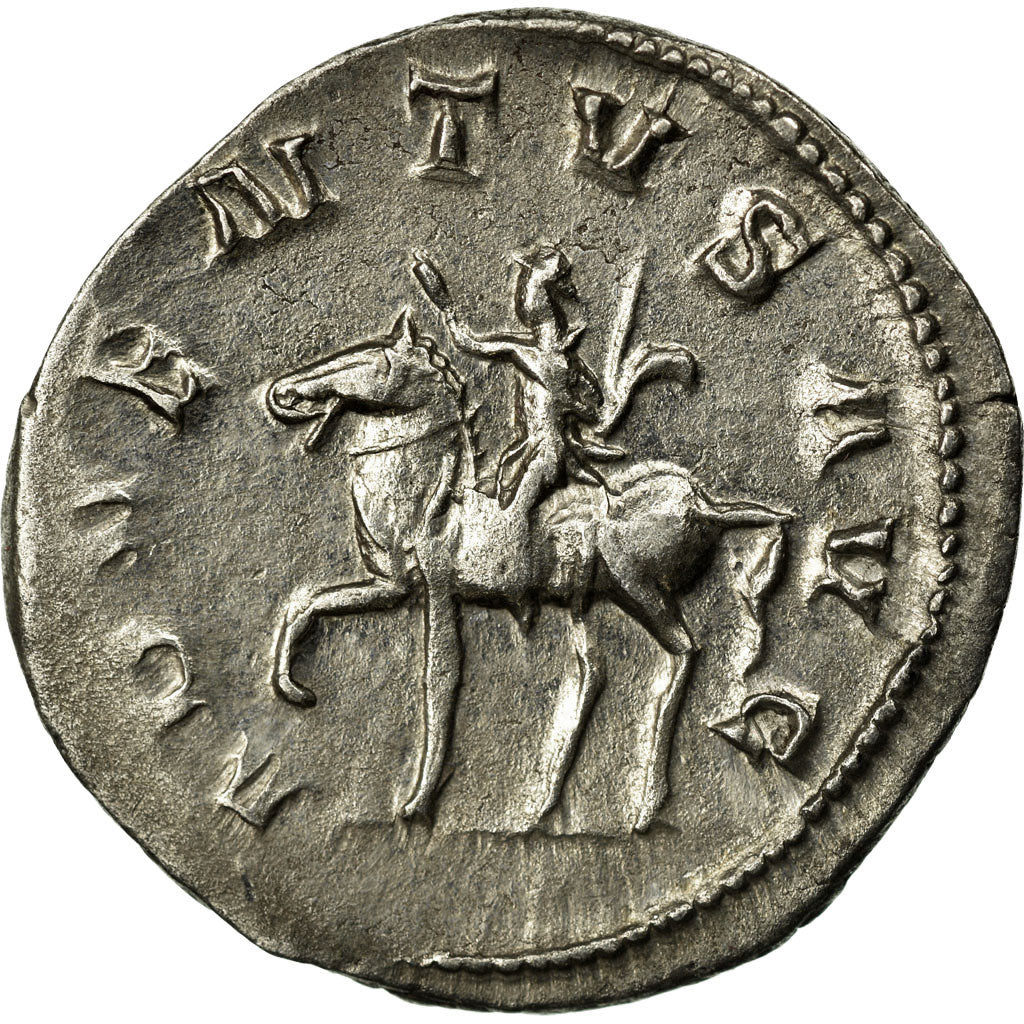Coin, Trajan Decius, Antoninianus, 249-250, Rome, AU(50-53), Billon, RIC:11b