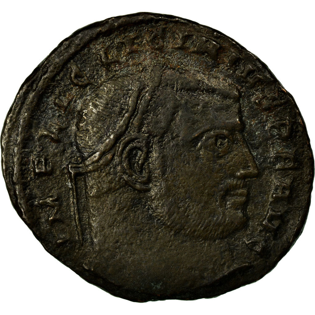 Moneda, Licinius I, Follis, AD 315-316, Siscia, BC+, Bronce, RIC:17