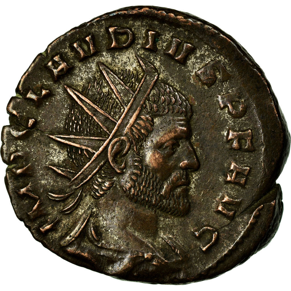 Coin, Claudius II (Gothicus), Antoninianus, 269-270, Milan, AU(50-53), Billon