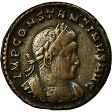 Coin, Constantine I, Follis, 317, Trier, VF(30-35), Bronze, RIC:132