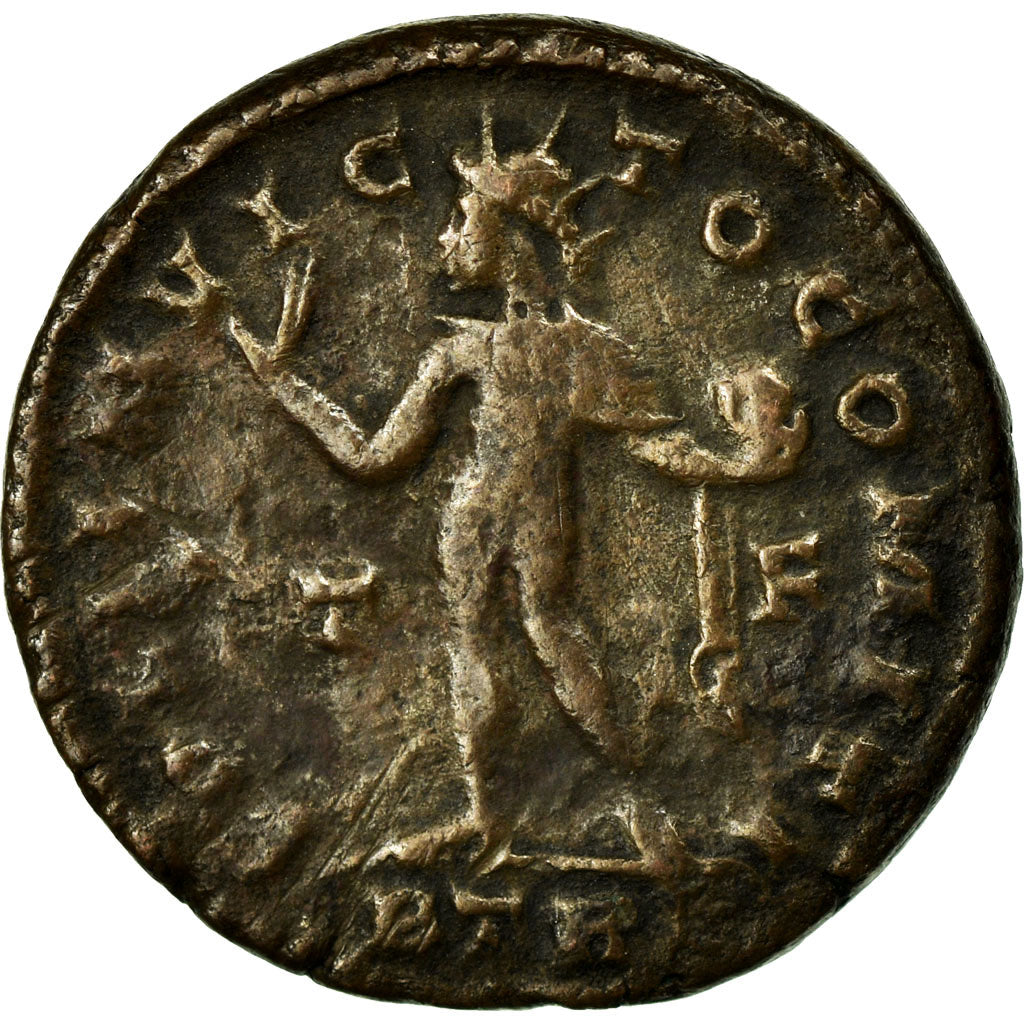 Coin, Constantine I, Follis, 317, Trier, VF(30-35), Bronze, RIC:132