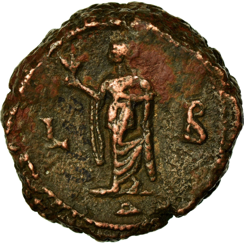 Coin, Constantius I, Tetradrachm, 293-294, Alexandria, EF(40-45), Billon