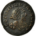 Moeda, França, Louis XIII, Double Tournois, 1638, Vallée du Rhône, EF(40-45)
