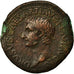 Coin, Drusus, As, 22-23 AD, Rome, VF(30-35), Bronze, RIC:45